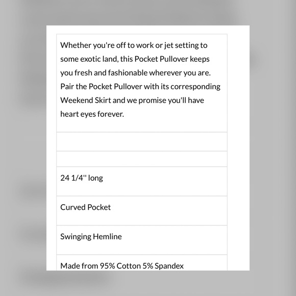 ☎️ Red Pullover with Pockets Tee Top Jersey Sweat - Picture 4 of 5